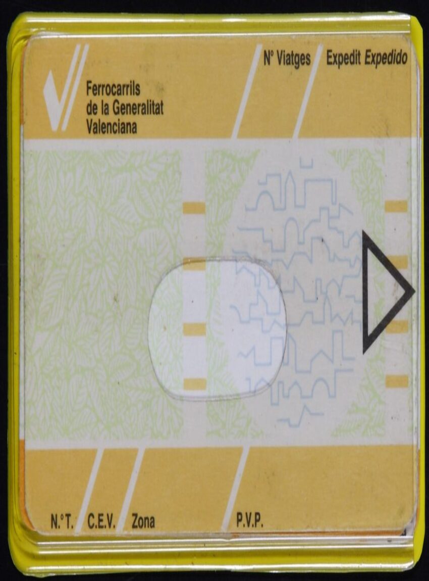 Billetes y tarjetas FGV